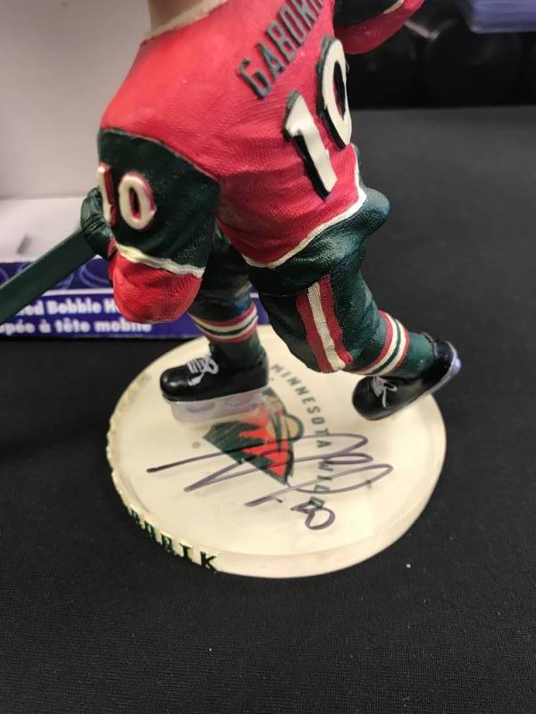 MARIAN GABORIK AUTOGRAPHED BOBBLEHEAD