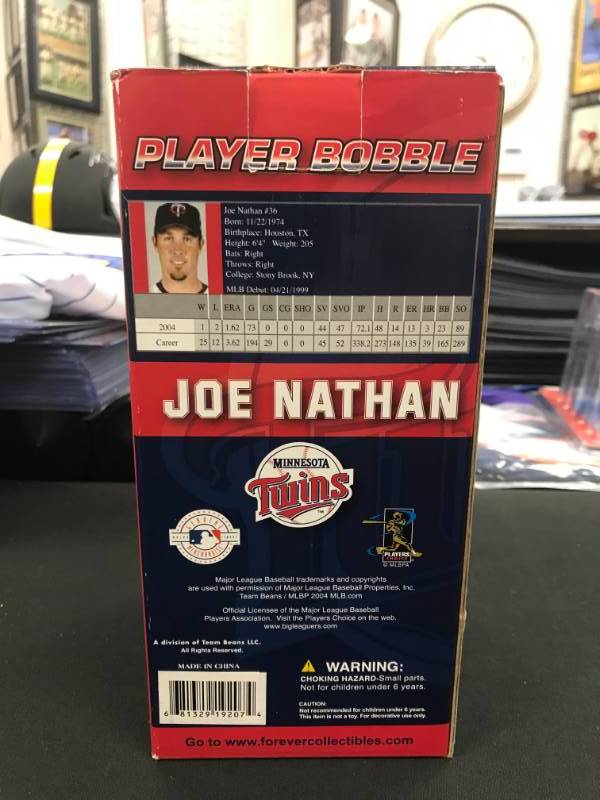 JOE NATHAN BOOBLEHEAD