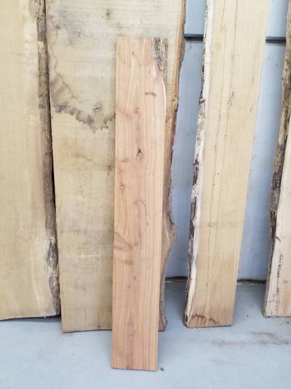 lot 1229 image: Live Edge Cherry Wood Board