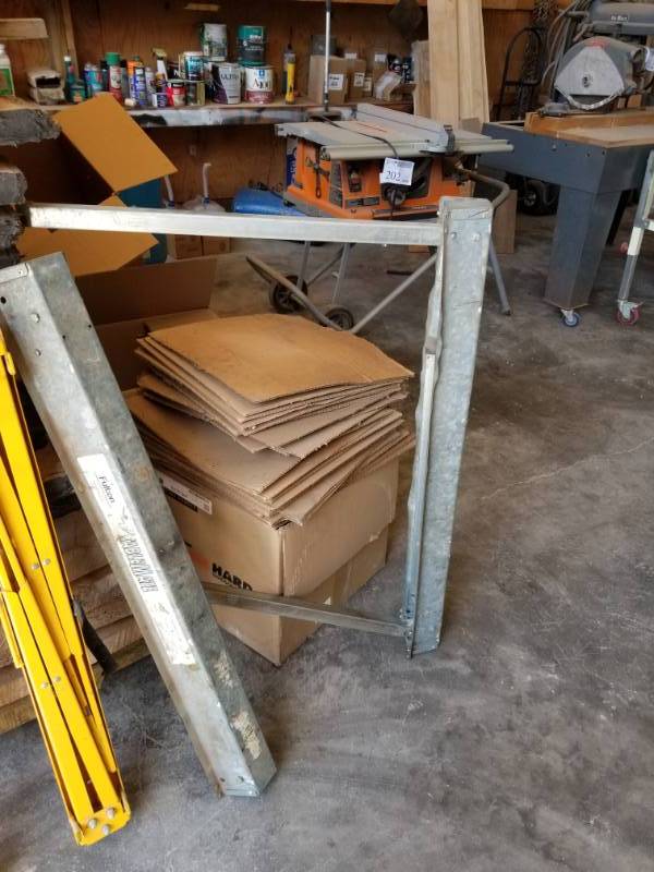 lot 1248 image: Lot of (2) Tablemate Sawhorses
