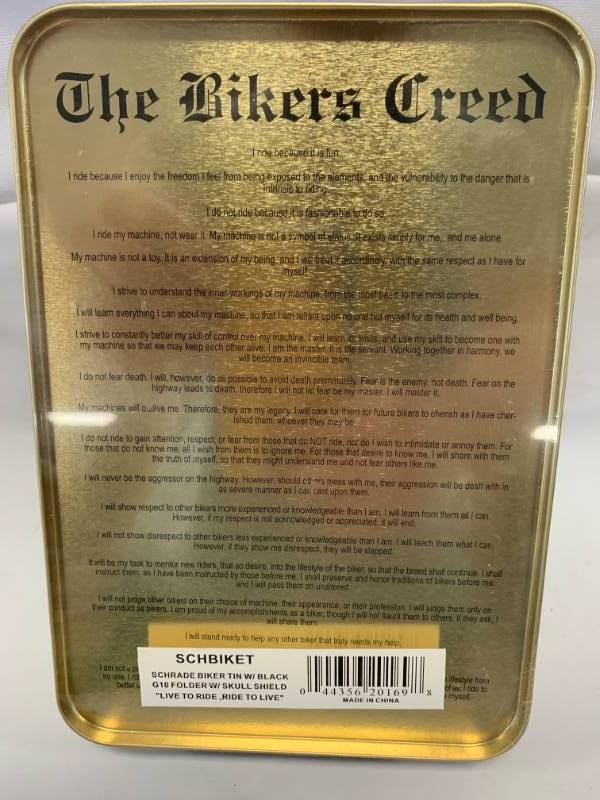 lot 27 image: New Schrade Ride to Live Knife Factory Sealed