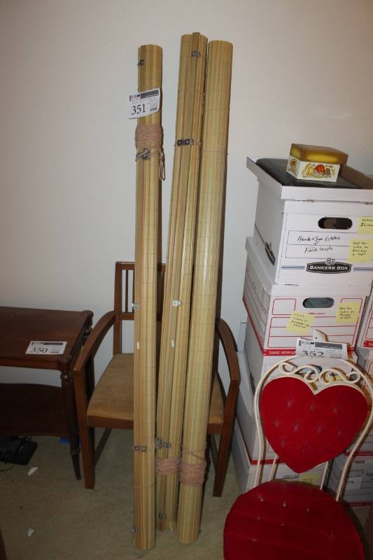 lot 351 image: Lot of (3) House Window Blinds