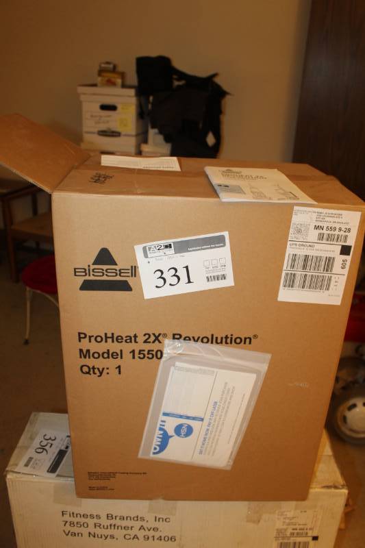 lot 331 image: Bissell ProHeat 2X Revolution Deep Cleaner with Users Guide