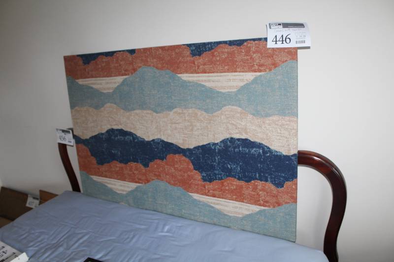 lot 446 image: Landscape Canvas Art 46x30in.