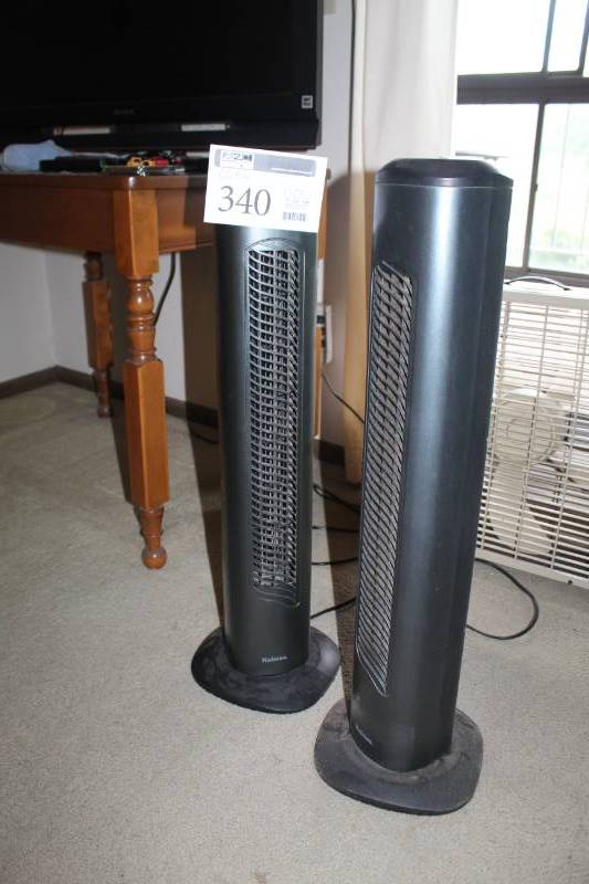 lot 340 image: Lot of (2) Holmes Tower Fans