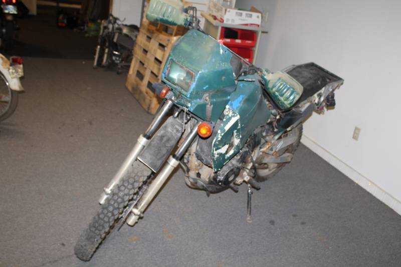 lot 117 image: 1998 Kawasaki KLR 650  Motorcycle