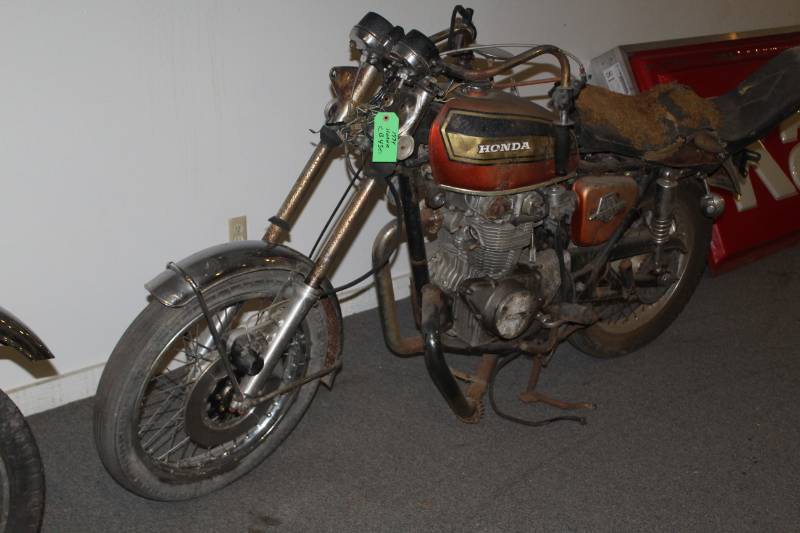lot 119 image: 1974 Honda CB 450 Motorcycle