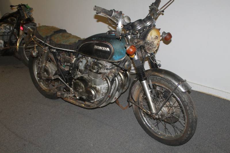 lot 121 image: 1974 Honda CB 550 Motorcycle