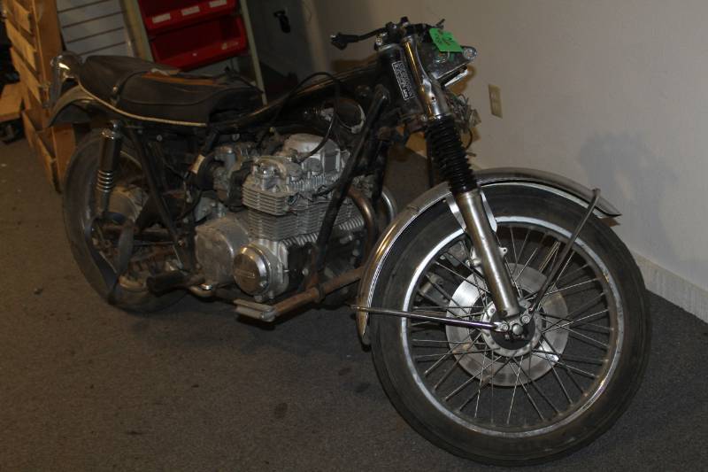 lot 122 image: 1975 Honda CB 550 Motorcycle