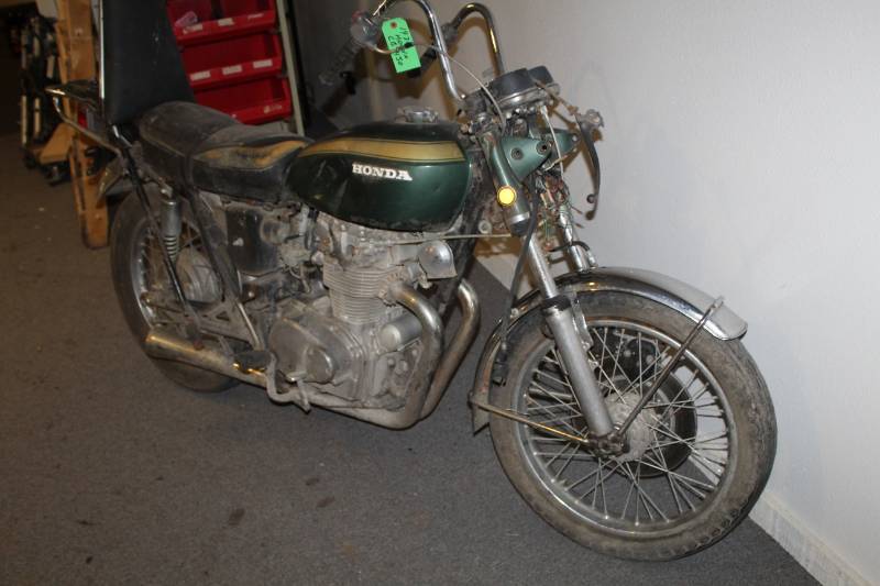 lot 125 image: 1971 Honda CB 450 Motorcycle