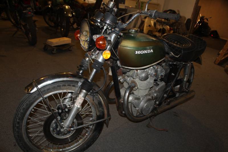 lot 126 image: 1972 Honda CB 450 Motorcycle