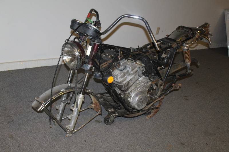 lot 130 image: 1973 Yamaha XS 500 Motorcycle
