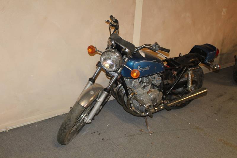 lot 136 image: 1978 Suzuki GS 550 Motorcycle