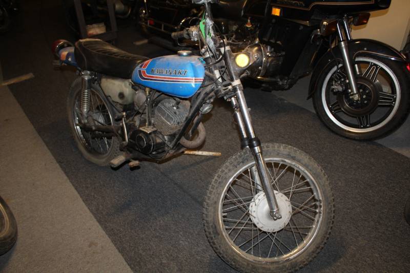 lot 17 image: 1973 Kawasaki G5 100 Motorcycle