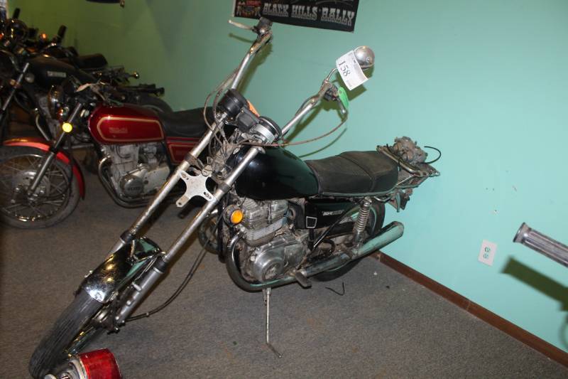 lot 158 image: 1973 Yamaha DOHC 500 Motorcycle
