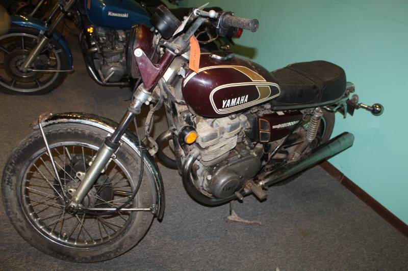 lot 164 image: 1975 Yamaha DOHC XS 500 Motorcycle