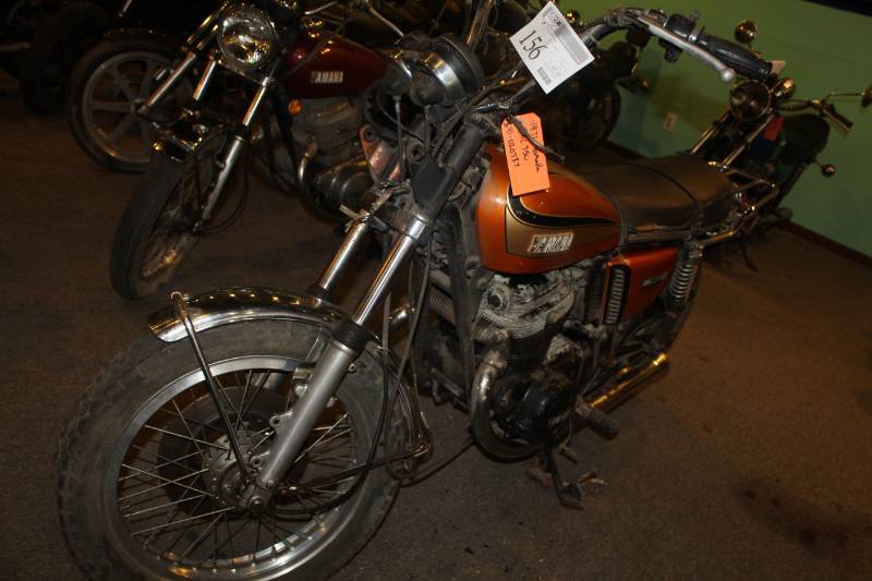 lot 156 image: 1973 Yamaha OHC 750 Motorcycle
