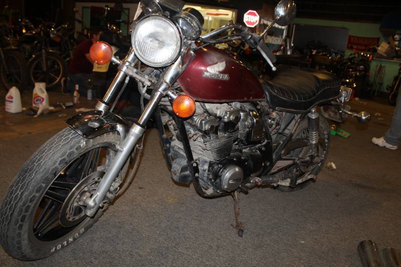 lot 193 image: 1982 Honda CB 750 C Motorcycle