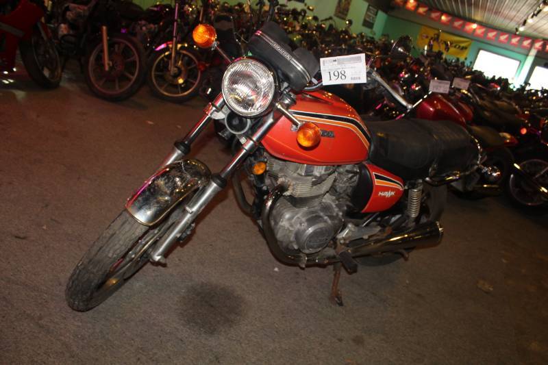 lot 198 image: 1978 Honda CB 400 T Hawk Motorcycle