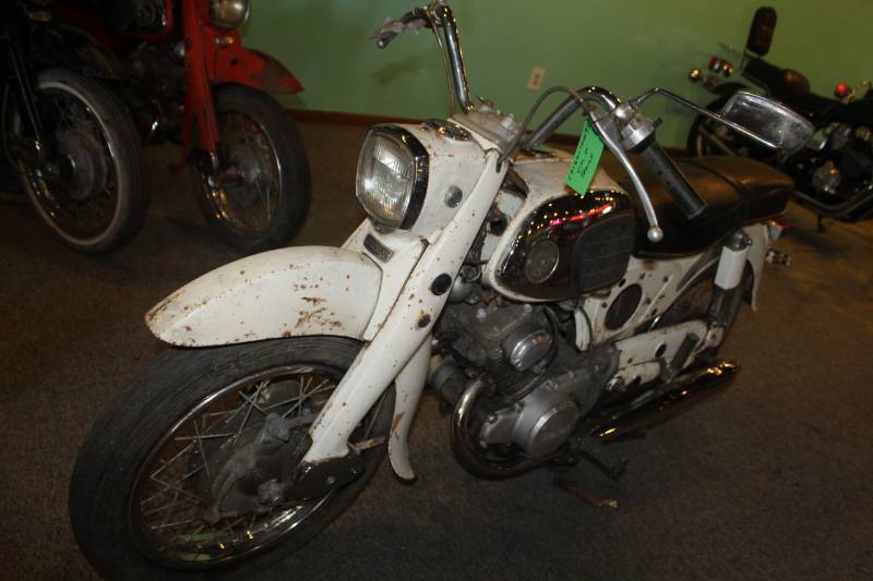 lot 203 image: 1966 Honda CA 160 Motorcycle