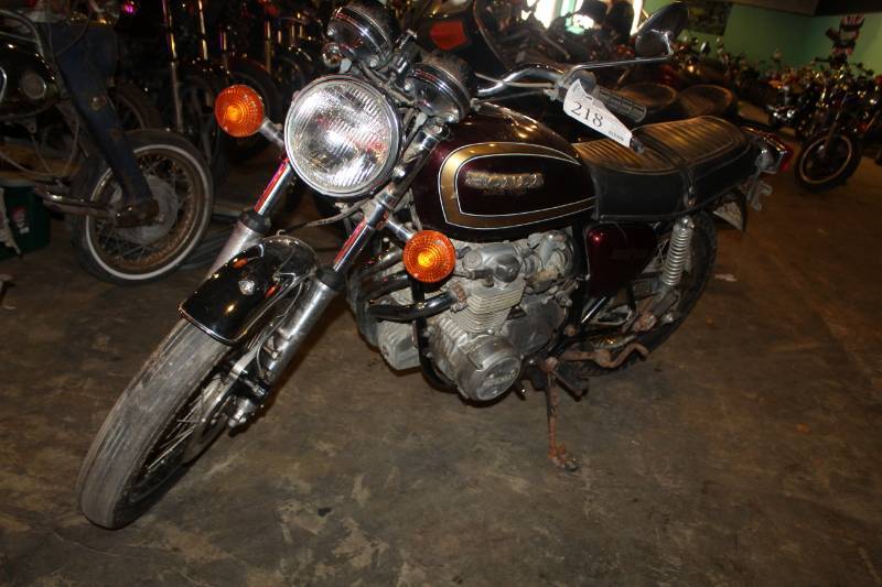 lot 218 image: 1977 Honda CB 550 Super Sport F Motorcycle