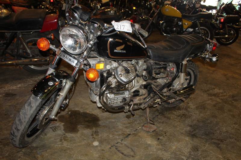 lot 217 image: 1980 Honda CX 500 C Motorcycle