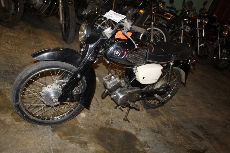 lot 53 image: 1965 Suzuki M15 50cc Motorcycle
