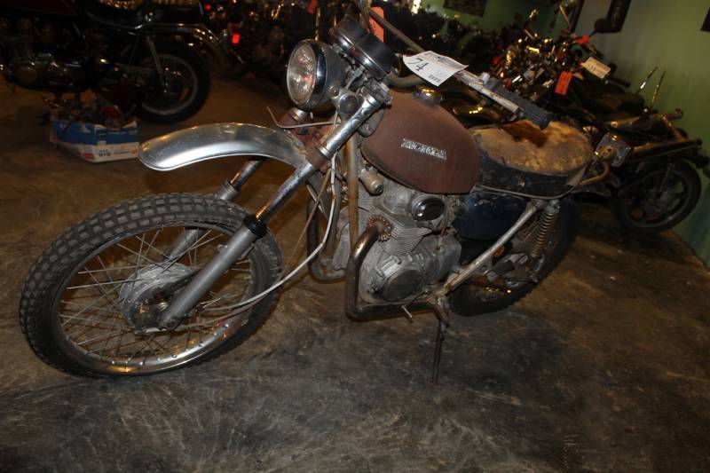 lot 74 image: 1972 Honda SL 350 Motorcycle