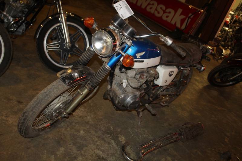 lot 75 image: 1968 Honda CL 350 Motorcycle