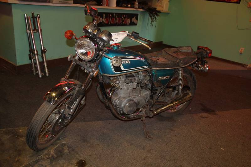 lot 77 image: 1975 Honda CB 360 Motorcycle