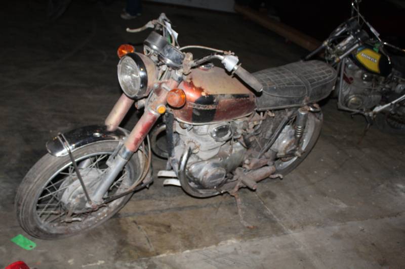 lot 268 image: 1971 Honda CB 350 Motorcycle