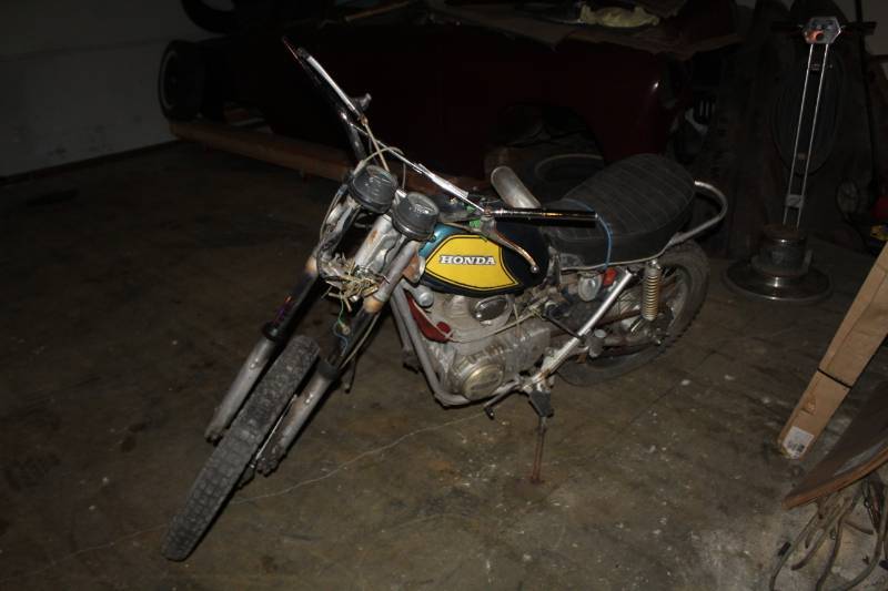 lot 269 image: 1972 Honda SL 350 Motorcycle