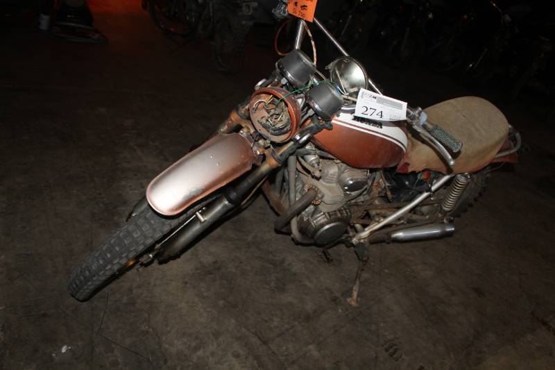 lot 274 image: 1971 Honda SL 350 Motorcycle