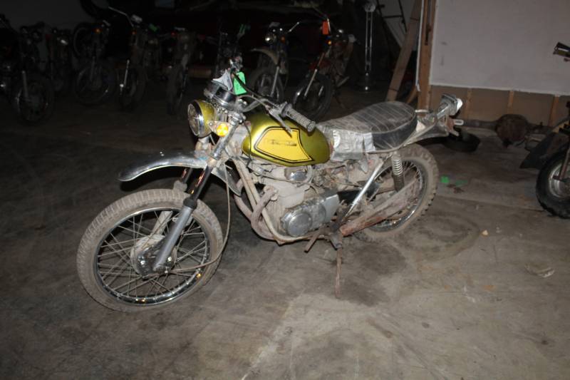 lot 275 image: 1972 Honda SL 350 Motorcycle