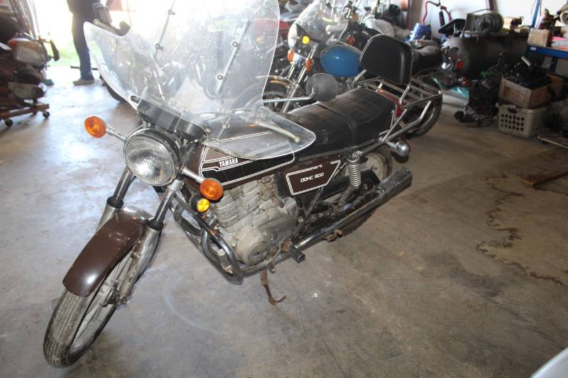lot 279 image: 1976 Yamaha DOHC XS 500 Motorcycle