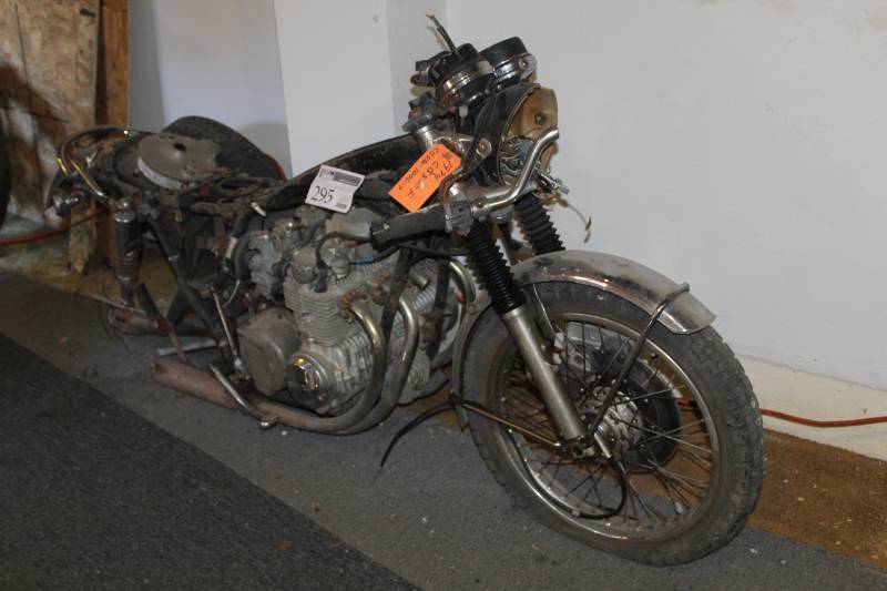 lot 295 image: 1974 Honda CB 550 F Motorcycle