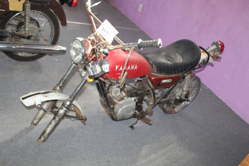 lot 312 image: 1973 Yamaha RT1 360 Motorcycle