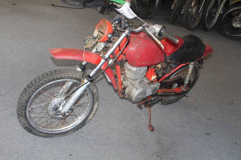 lot 328 image: 1977 Honda XL 75 Motorcycle