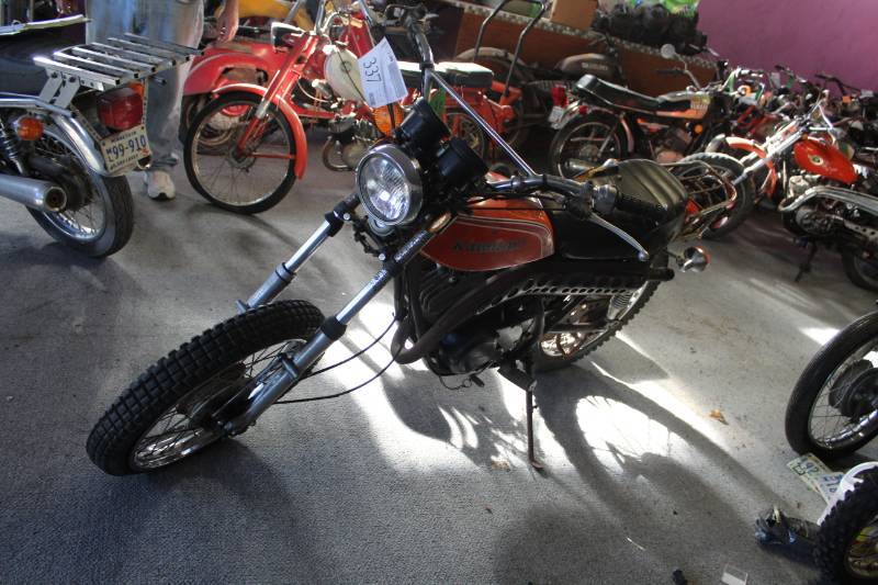 lot 337 image: 1973 Kawasaki F7 175 Motorcycle