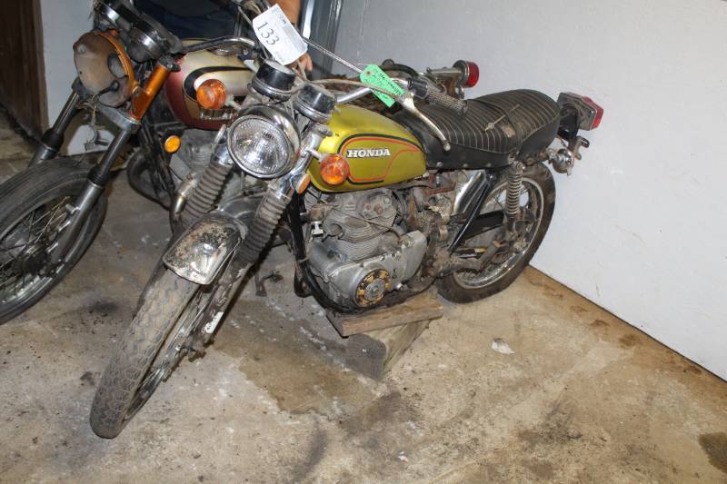 lot 133 image: 1972 Honda CL 350 Motorcycle