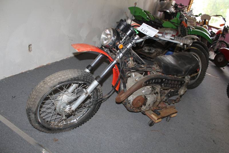lot 348 image: 1972 Kawasaki F8 250 Motorcycle