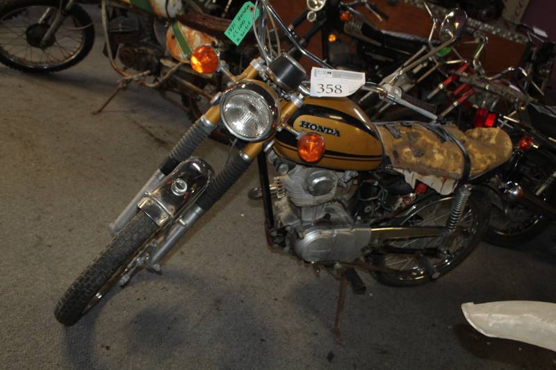lot 358 image: 1971 Honda CL 100 Motorcycle