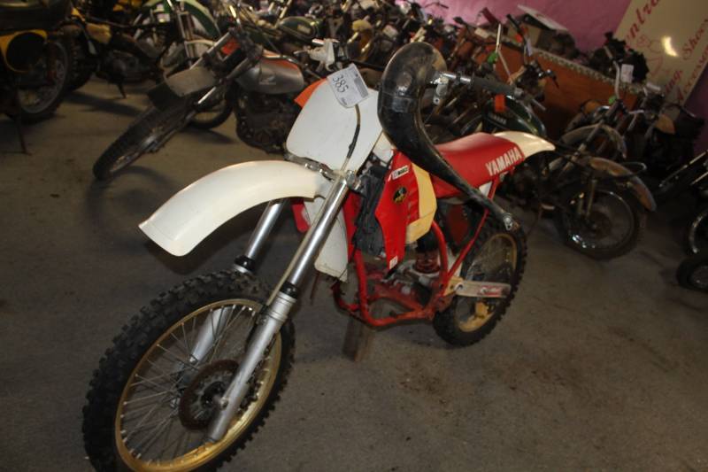 lot 385 image: 1986 Yamaha YZ 125 Motorcycle