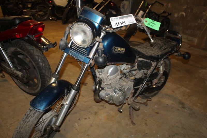 lot 408 image: 1981 Yamaha SR 185 Motorcycle