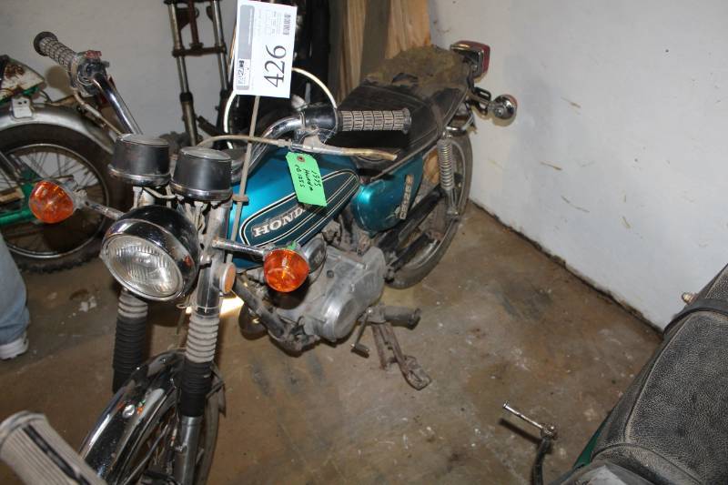 lot 426 image: 1975 Honda CB 125 S Motorcycle