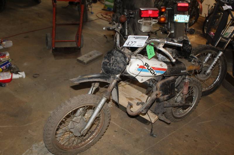 lot 427 image: 1973 Puch Magnum 60 Motorcycle