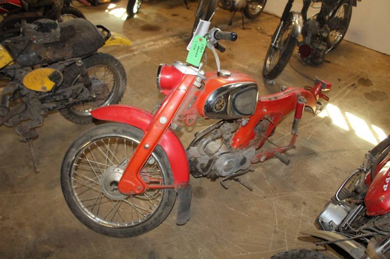 lot 433 image: 1965 Honda C 110 Motorcycle
