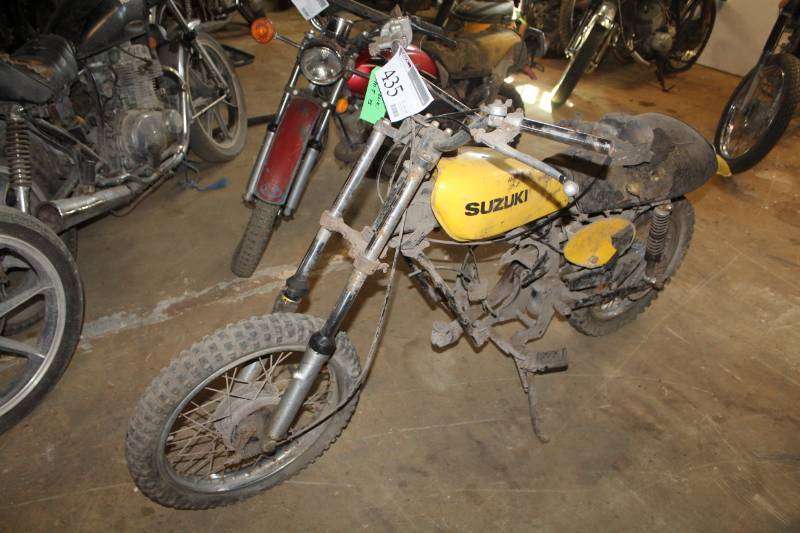 lot 435 image: 1976 Suzuki TM 75 Motorcycle