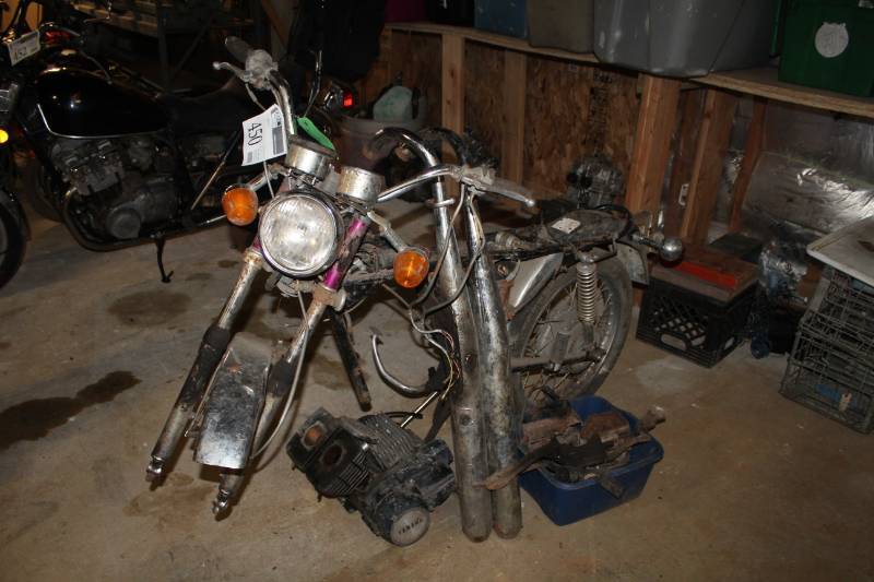 lot 450 image: 1972 Yamaha CS 200 Elec Motorcycle