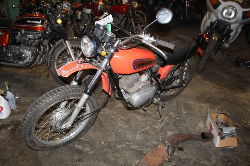 lot 479 image: 1971 Kawasaki F8 250 Motorcycle